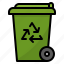 bin, garbage, recycle, trash 