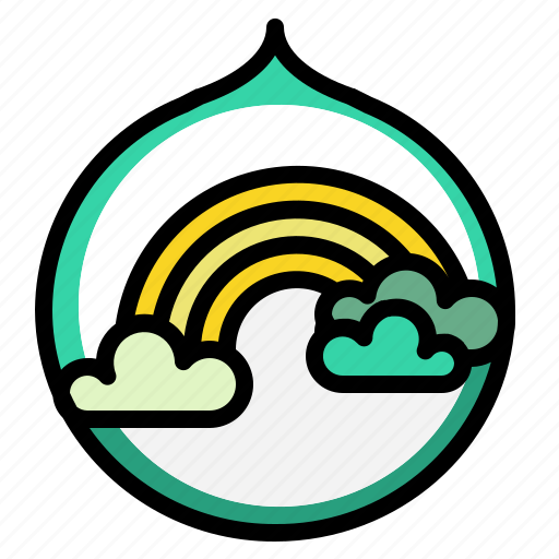 Atmosphere, atmospheric, rainbow, spectrum, weather icon - Download on Iconfinder