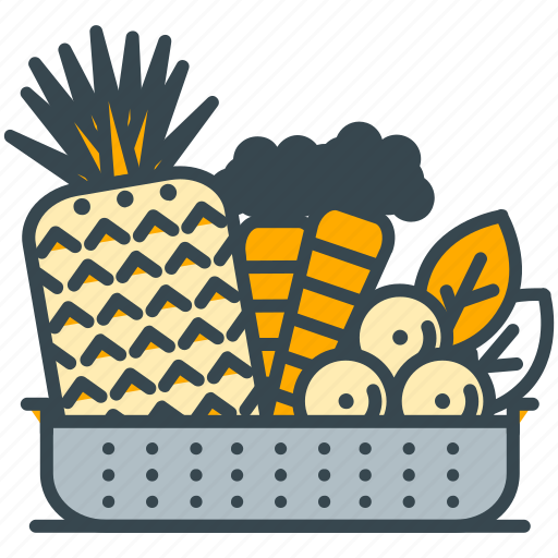Carrot, ecology, food, fruit, leaf, pineapple, vegetables icon - Download on Iconfinder