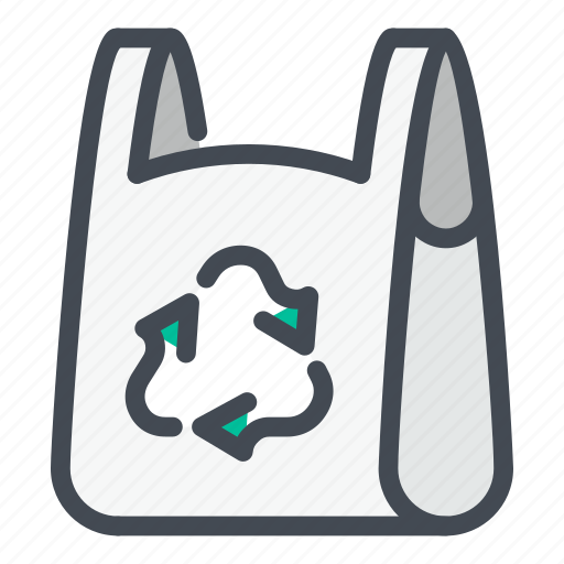 Plastic, bag, recycle, recycling, eco, ecology icon - Download on Iconfinder