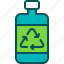 recycle, reusable, arrow, bottle, medical 
