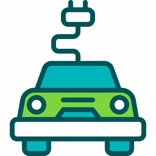 Transport, electric, car, plug, environment icon - Download on Iconfinder