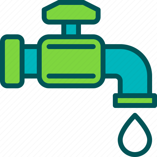 Water, tap, drop, plumbing, house icon - Download on Iconfinder