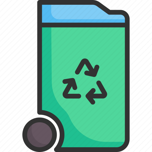 Bin, ecology, environment, recycle, recycling, trash, waste icon - Download on Iconfinder