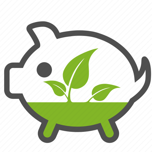 Bio, eco, ecology, environment, green, nature, pig icon - Download on Iconfinder