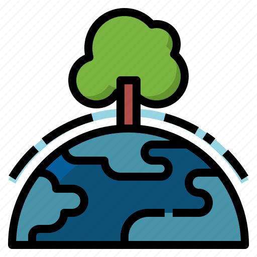 Geography, globe, nature, tree, green, ecology, plant icon - Download on Iconfinder