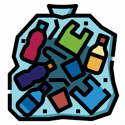 Plastic, recycle, waste, water, bottle, garbage, drop icon - Download on Iconfinder