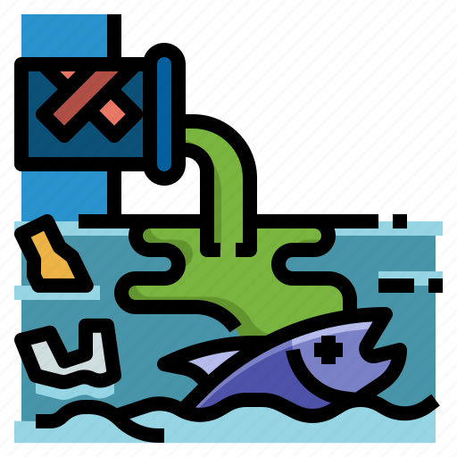 Water, pollution, sewer, waste, factory, toxic, industry icon - Download on Iconfinder
