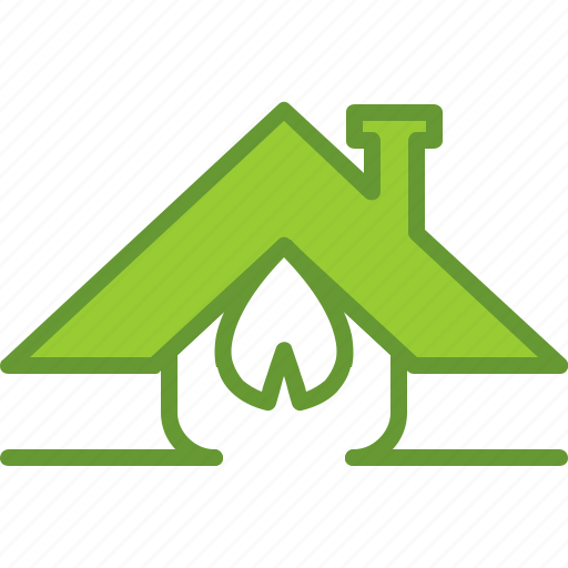 House, plant, warmer icon - Download on Iconfinder