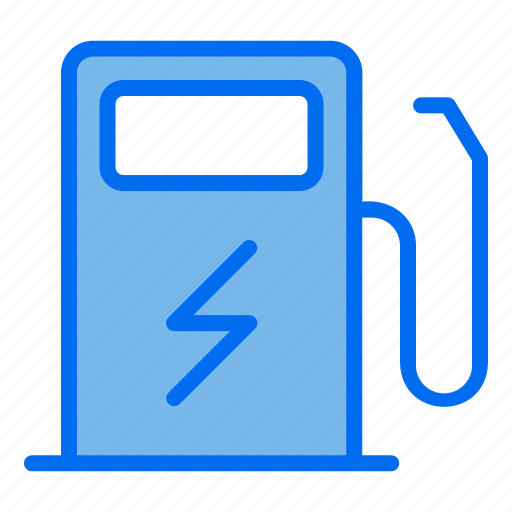 Station, electric, charger, recycle, ecology icon - Download on Iconfinder