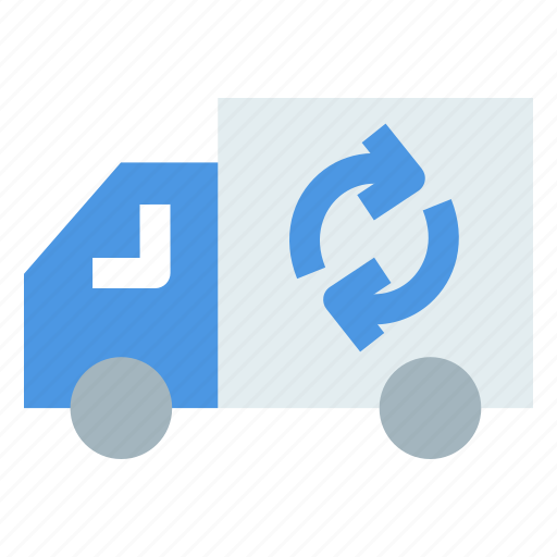 Ecology, recycle truck, truck, van icon - Download on Iconfinder