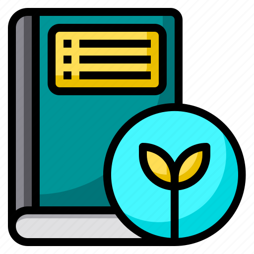 Book, eco, ecology, world, plant icon - Download on Iconfinder