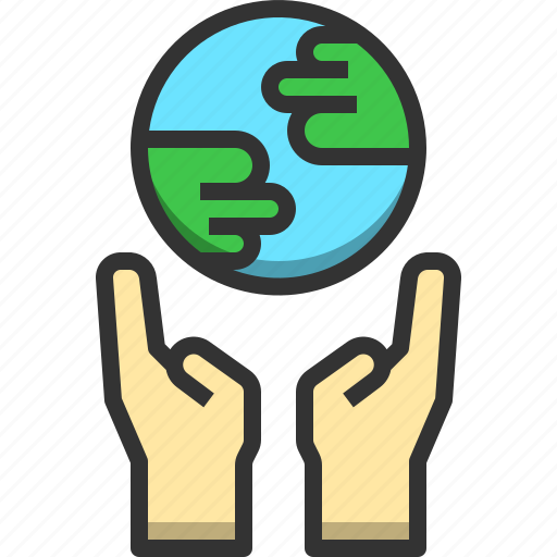 Earth, conserve, eco, ecology, environment, hand, nature icon - Download on Iconfinder