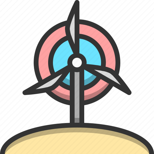 Turbine, charge, conserve, ecology, energy, wind, windmill icon - Download on Iconfinder