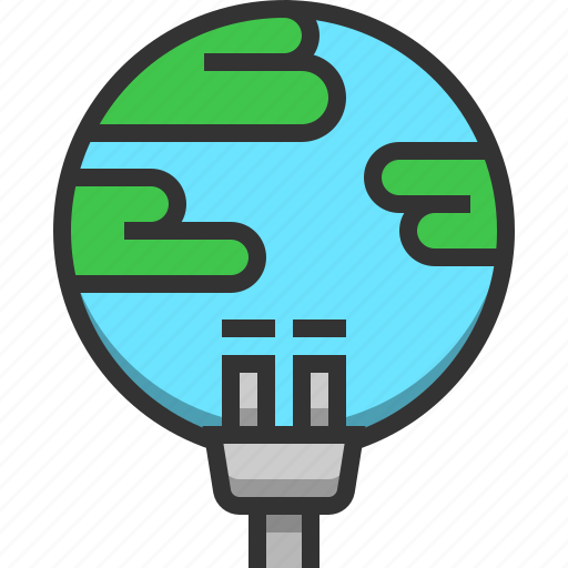 Charge, conserve, earth, eco, ecology, environment, world icon - Download on Iconfinder
