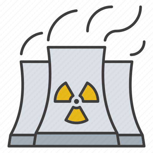 Energy, nuclear, nuclear plant, plant, power, reactor, station icon - Download on Iconfinder