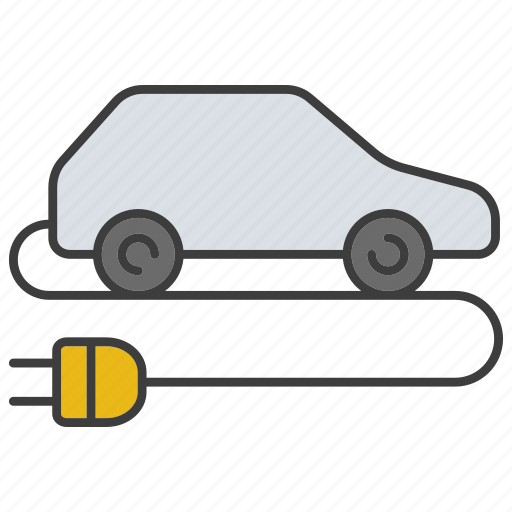 Auto, car, eco car, electric automobile, electric vehicle, plug icon - Download on Iconfinder