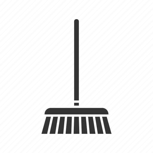 Broom, broomstick, brush, clean, cleaner, housework, sweep icon - Download on Iconfinder