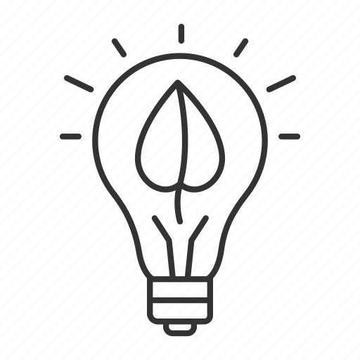 Bulb, eco, ecology, energy, innovation, leaf, lightbulb icon - Download on Iconfinder