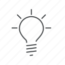 bulb, edison, idea, lamp