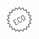 eco, ecology, label, stamp, sticker