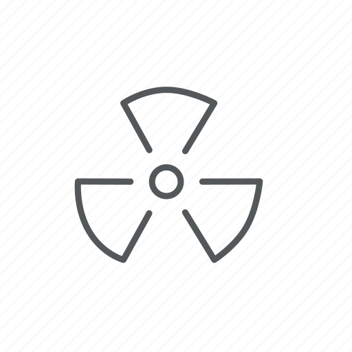 Nuclear, radiation, sign icon - Download on Iconfinder