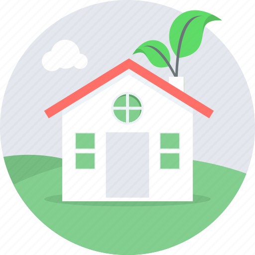 Eco, house, ecology, green, home, hut icon - Download on Iconfinder