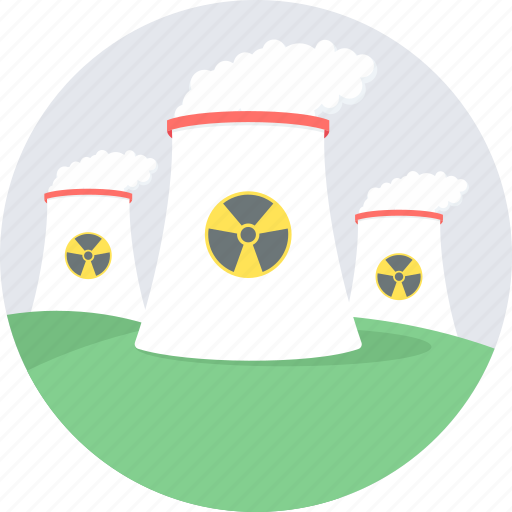 Nuclear, plant icon - Download on Iconfinder on Iconfinder