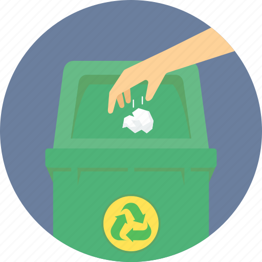 Bin, recycle, recyclebin, dustbin, garbage, trash, waste icon - Download on Iconfinder