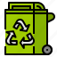 bin, garbage, segregation, trash, waste 
