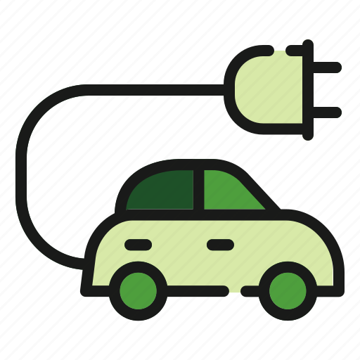 Electric car, ecology, environment, nature, green, sustainability, sustainable icon - Download on Iconfinder