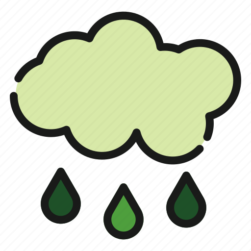 Rainy, ecology, environment, nature, green, sustainability, sustainable icon - Download on Iconfinder