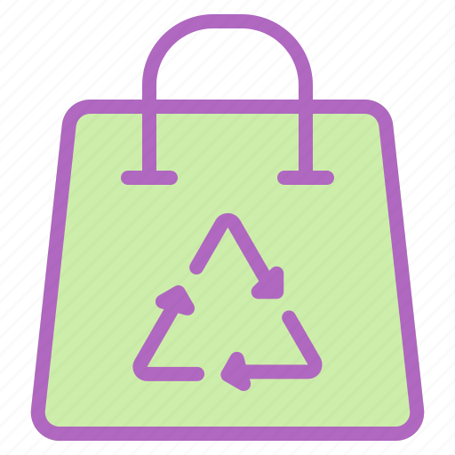 Bag, earth, ecology, environment, nature, plant, recycle icon - Download on Iconfinder