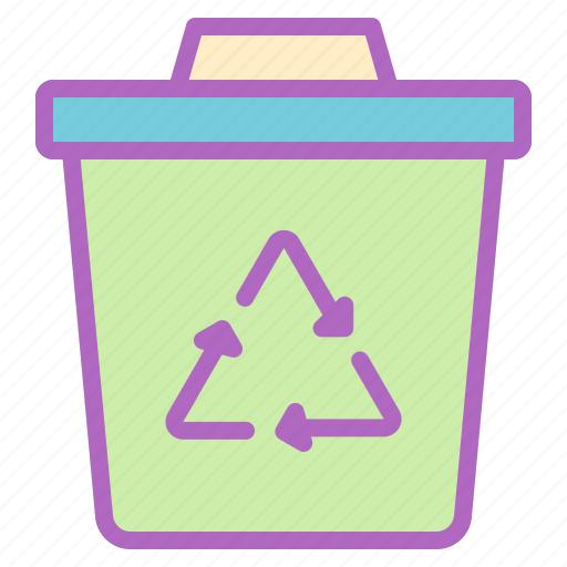Bin, earth, ecology, environment, nature, plant, recycle icon - Download on Iconfinder