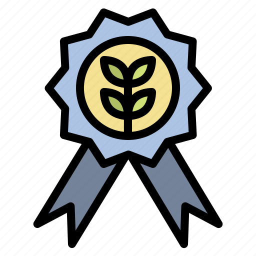 Ecology, badge, award, quality, achievement icon - Download on Iconfinder