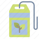 ecology, ecotag, label, leaf, tag
