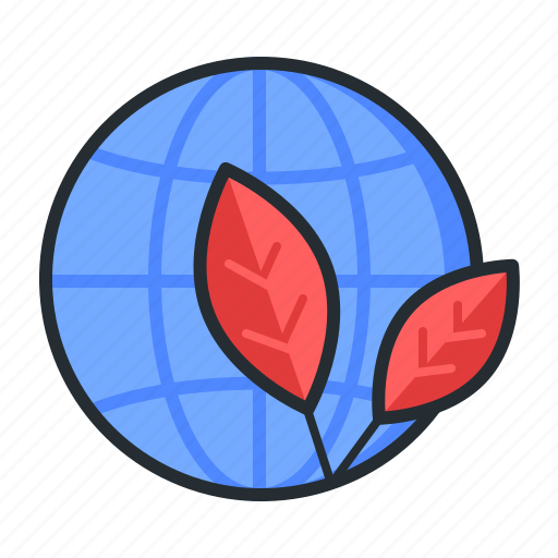 Green, planet, ecology, leaf icon - Download on Iconfinder