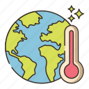 earth, global warming, temperature