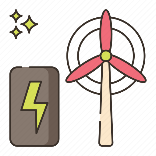 Energy, turbine, turbine energy, wind, wind energy, windmill icon - Download on Iconfinder