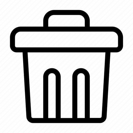 Garbage, trash, bin, dustbin, rubbish icon - Download on Iconfinder