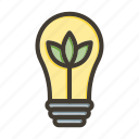 eco, bulb, environment, creative, light, plant, energy