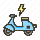 electric scooter, scooter, vehicle, transportation, electric