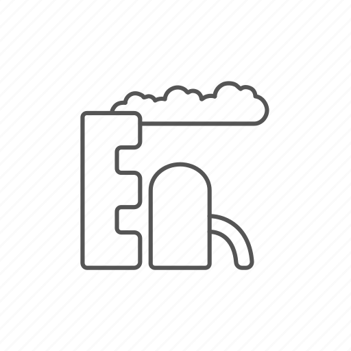 Chemical, ecology, environment, fossil, plant, pollution, refinery icon - Download on Iconfinder