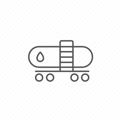 Fuel, gas, oil, railway, tank, tanker, wagon icon - Download on Iconfinder