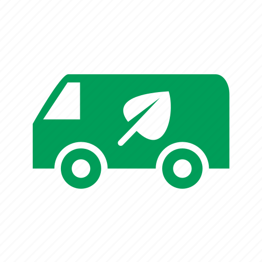 Eco, truck, ecology, sheet, transport icon - Download on Iconfinder