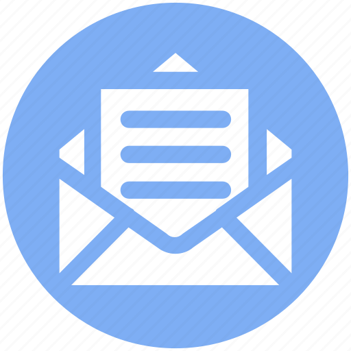 Envelope, letter, mail, message, open letter icon - Download on Iconfinder