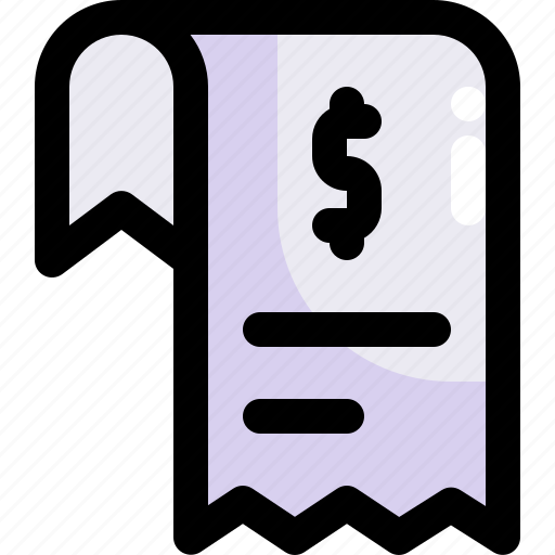 Invoice, bill, billing, bills, paper bills, tax icon - Download on Iconfinder