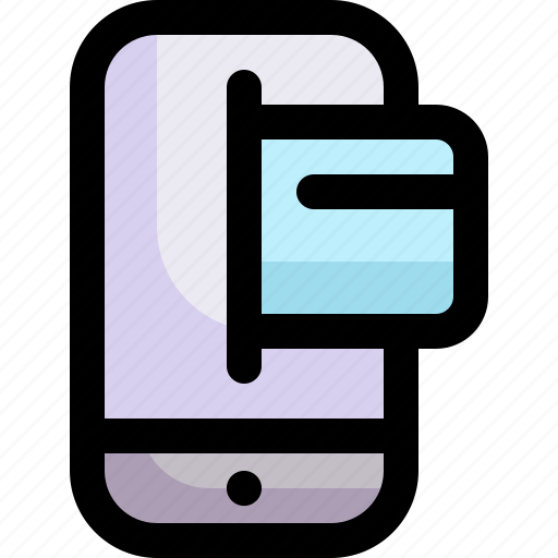 Payment method, debit card, mobile banking, phone, payment, banking icon - Download on Iconfinder