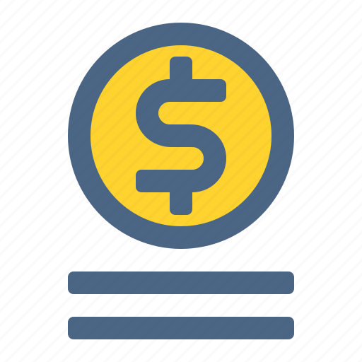 Coin, money, dollar, investment, finance icon - Download on Iconfinder