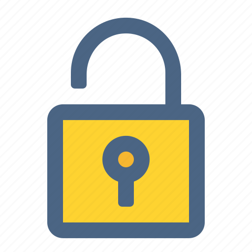 Unlock, security, lock, protection, safety icon - Download on Iconfinder